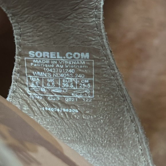 Sorel Ella II sandal ash brown silver - Picture 10 of 10